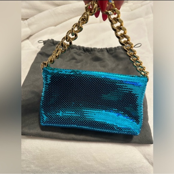 Authentic Tom Ford Sequin mini chain handbag - Picture 3 of 4